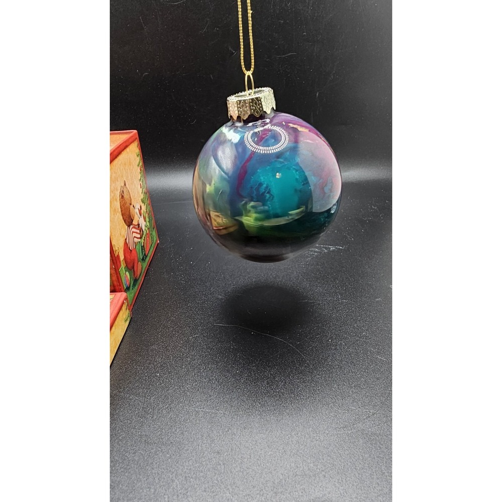 Lindy Bowman Ornaments W/ Christmas Blessings Storage‎ Box